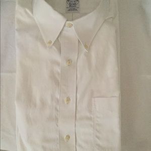 Brooks Brothers white dress shirt